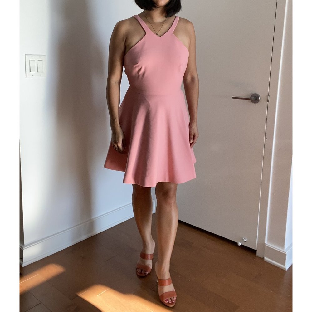 Elizabeth and James Sonya Pink Mini Dress